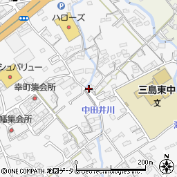 愛媛県四国中央市中曽根町285-7周辺の地図