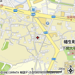 山口県下関市幡生町周辺の地図