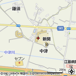 徳島県小松島市大林町中津33周辺の地図