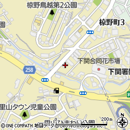 ダスキン　幡生支店　メリーメイド事業部周辺の地図
