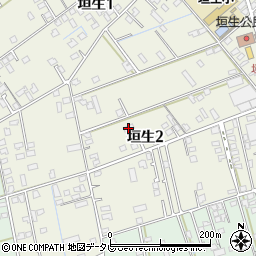 笑顔館２周辺の地図