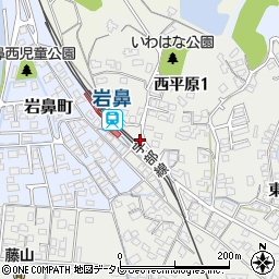 福江　歯科技工所周辺の地図