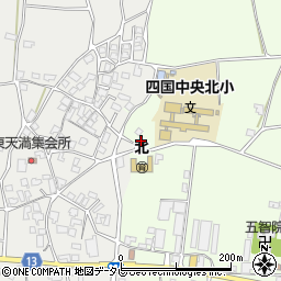 愛媛県四国中央市土居町蕪崎1047周辺の地図