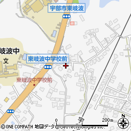 山口県宇部市東岐波3883周辺の地図