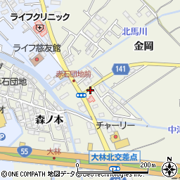 ハート調剤薬局南小松島店周辺の地図