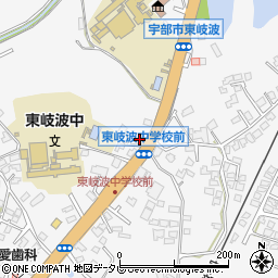 山口県宇部市東岐波3707-4周辺の地図