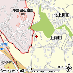 山口県宇部市東須恵上梅田945-4周辺の地図
