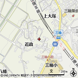 山口県光市岩田（近政）周辺の地図