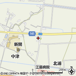 徳島県小松島市大林町中津25周辺の地図