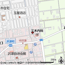 岡田アパート周辺の地図