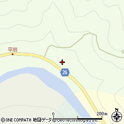 和歌山県日高郡日高川町原日浦20周辺の地図