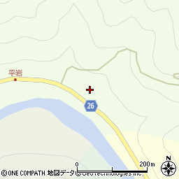 和歌山県日高郡日高川町原日浦21周辺の地図