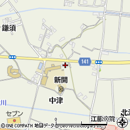 徳島県小松島市大林町中津34周辺の地図