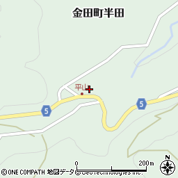 愛媛県四国中央市金田町半田丙-89周辺の地図