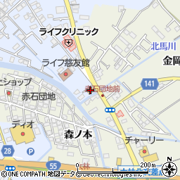 ヤマサキ家電周辺の地図