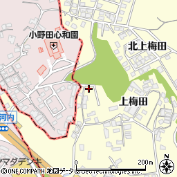 山口県宇部市東須恵上梅田2472周辺の地図