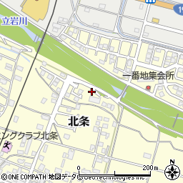 愛媛県松山市北条368周辺の地図