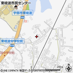 山口県宇部市東岐波3866-5周辺の地図