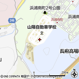 山口県下関市長府高場町1周辺の地図