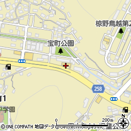 ＨｏｎｄａＣａｒｓ下関中央宝町店周辺の地図