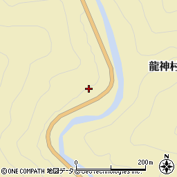 和歌山県田辺市龍神村龍神1167周辺の地図