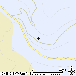 徳島県三好市井川町井内西1095周辺の地図