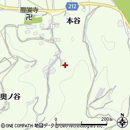 徳島県徳島市飯谷町奥ノ谷5周辺の地図