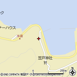 山口県下松市笠戸島386周辺の地図