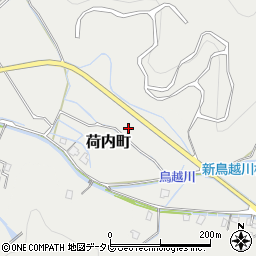 愛媛県新居浜市荷内町8周辺の地図