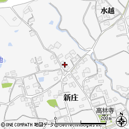山口県柳井市新庄周辺の地図