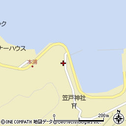 山口県下松市笠戸島387周辺の地図