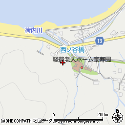 愛媛県新居浜市荷内町2周辺の地図