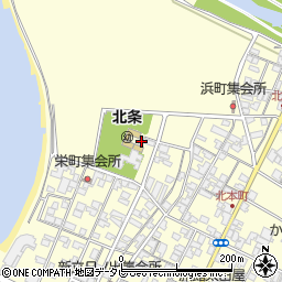 愛媛県松山市北条1122周辺の地図