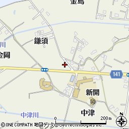 徳島県小松島市大林町鎌須周辺の地図