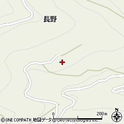 徳島県名西郡神山町下分長野周辺の地図