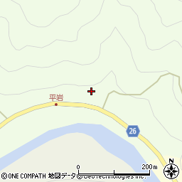 和歌山県日高郡日高川町原日浦45周辺の地図