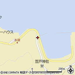 山口県下松市笠戸島389周辺の地図