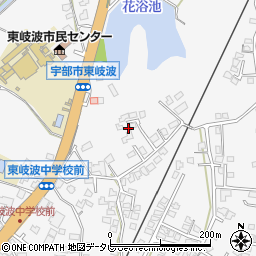 山口県宇部市東岐波3870-1周辺の地図