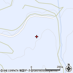 徳島県名東郡佐那河内村下古田周辺の地図