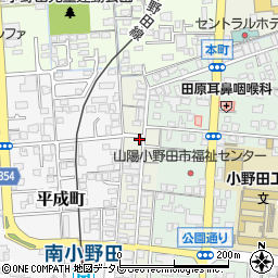 株式会社イトオ楽器店　小野田店周辺の地図