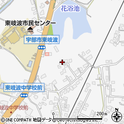 山口県宇部市東岐波3870周辺の地図