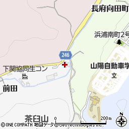 山口県下関市前田428周辺の地図