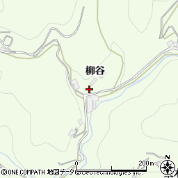 徳島県徳島市飯谷町柳谷周辺の地図