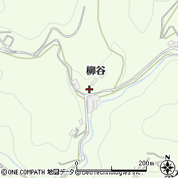 徳島県徳島市飯谷町（柳谷）周辺の地図