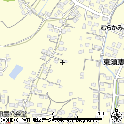 山口県宇部市東須恵黒石2096周辺の地図