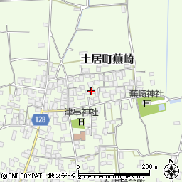愛媛県四国中央市土居町蕪崎2460-2周辺の地図