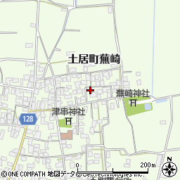 愛媛県四国中央市土居町蕪崎2457-1周辺の地図