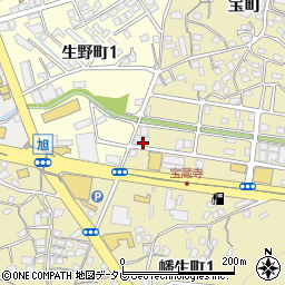 三和シヤッター工業株式会社下関営業所周辺の地図