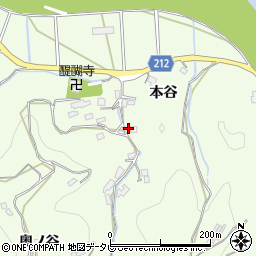 徳島県徳島市飯谷町本谷39周辺の地図