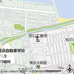 株式会社田口工業所　工場周辺の地図